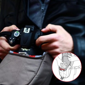Manfrotto MB SH-6BC Solo VI Holster- Cord - Free Shipping